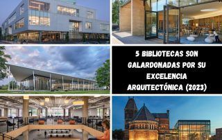 5 bibliotecas son galardonadas por su excelencia arquitectónica (2023)