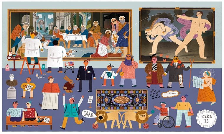 Actividades digitales de los museos nacionales para el público infantil