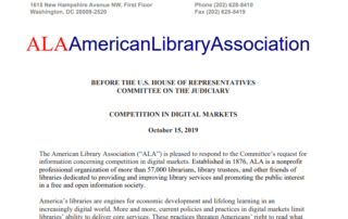 American Library Association Amazon MacMillan