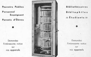 Aparato para la desinfección de libros y objetos similares