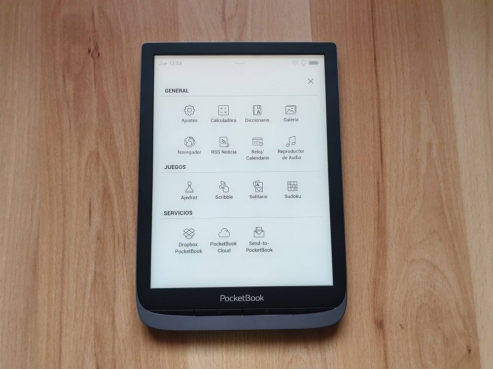 Aplicaciones PocketBook InkPad 3 Pro