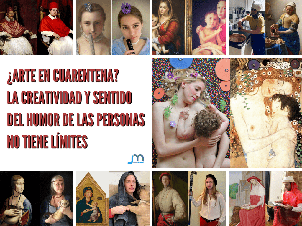 ¿Arte en cuarentena? La creatividad y sentido del humor de las personas no tiene límites