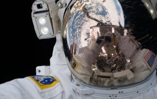 Astronaut in space
