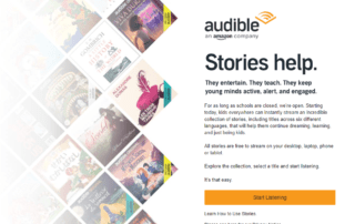 Audible Stories audiolibros infantiles gratis