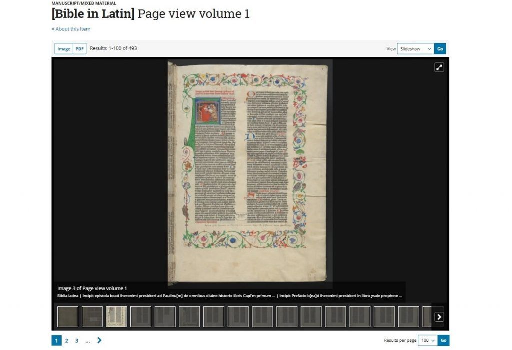 Biblia gigante de Maguncia - LOC
