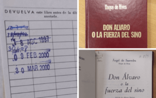 Biblioteca Bromujos libro devuelto con restraso