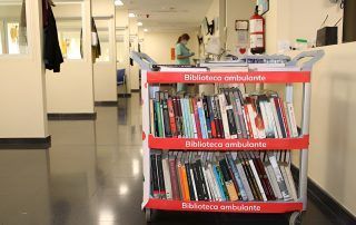 Biblioteca ambulante Hospital