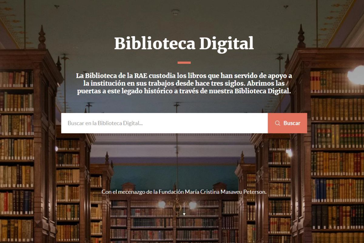Biblioteca digital de la RAE