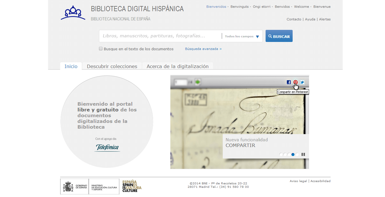 Biblioteca Digital Hispánica