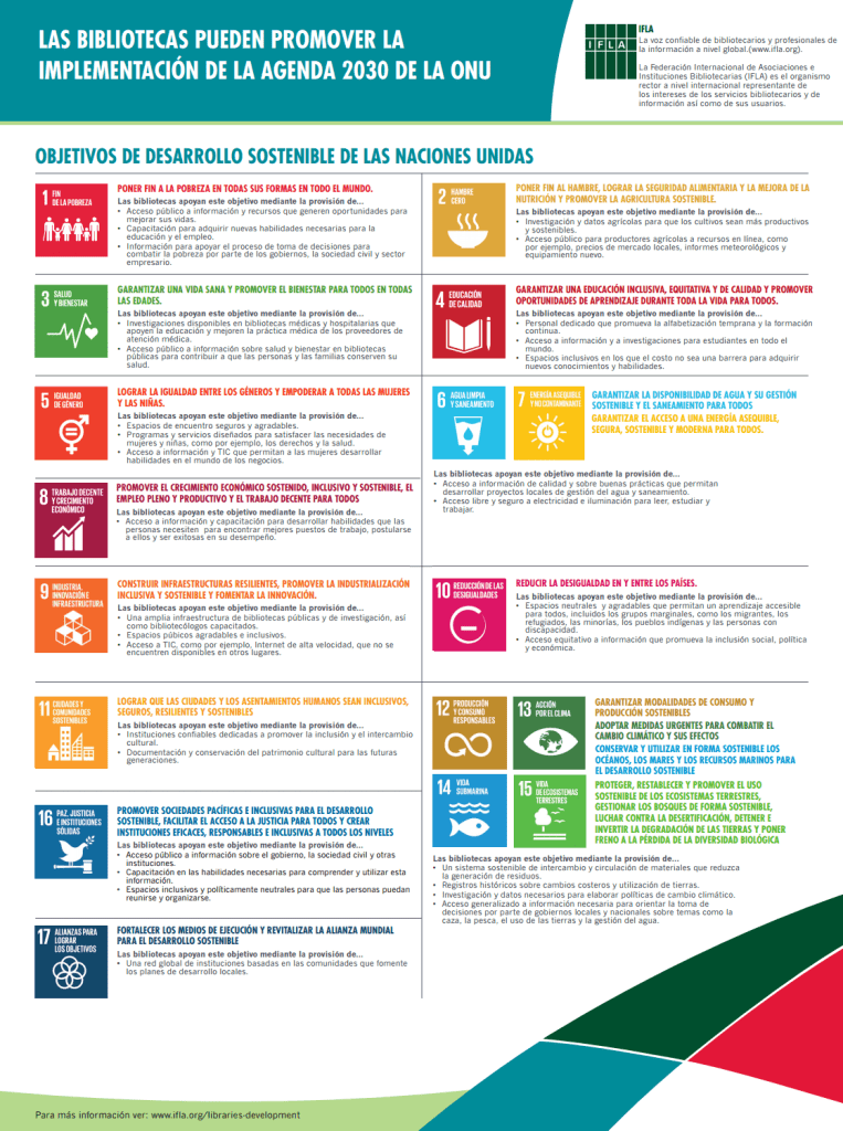 Bibliotecas Agenda 2030 ONU