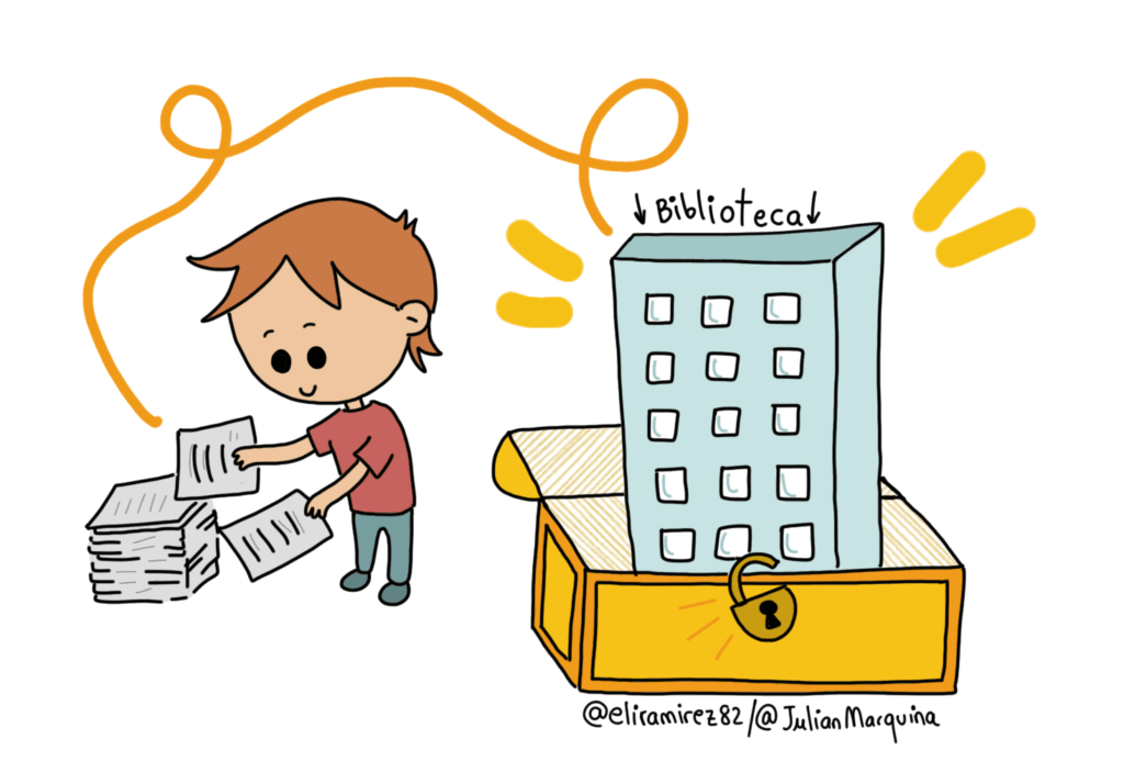 Las bibliotecas son necesarias e imprescindibles para la sociedad. Sin ellas no habría memoria ni igualdad de acceso a la información
