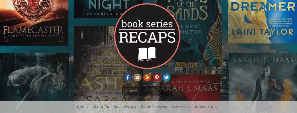 Book Series Recaps Book Series Recaps