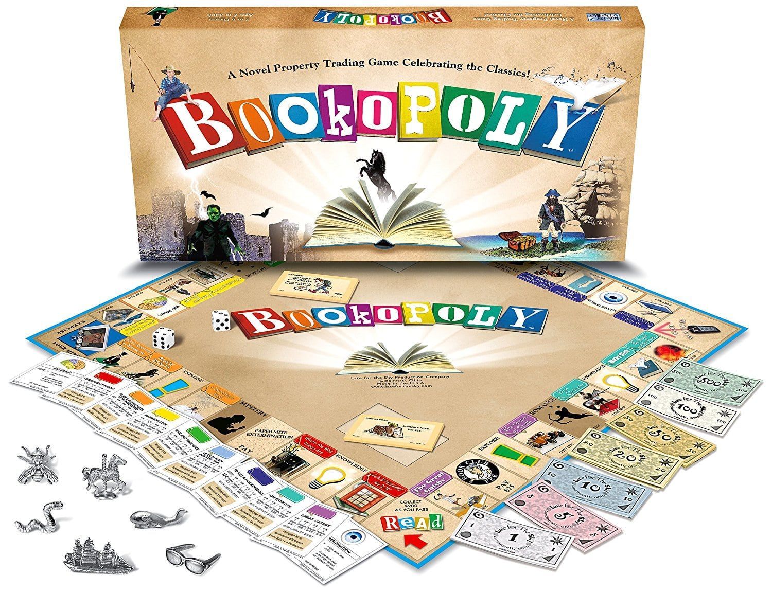 Bookopoly Board Game