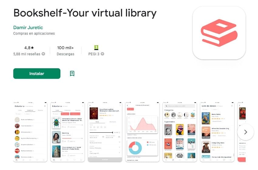 Bookshelf your virtual library app libros leídos