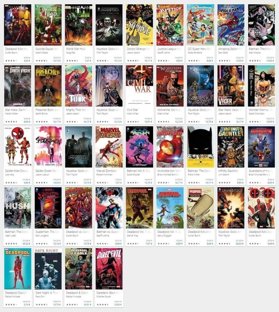 Bubble Zoom leer cómics dispositivos móviles