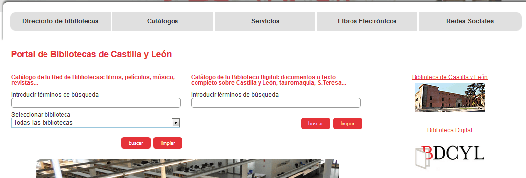 Buscador Catálogo - BPCyL Buscador Catálogo - BPCyL