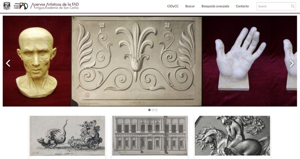 Catálogo Digital de Colecciones de la Facultad de Artes y Diseño