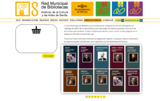Catálogo libros electrónicos de la Red Municipal de Bibliotecas de Sevilla