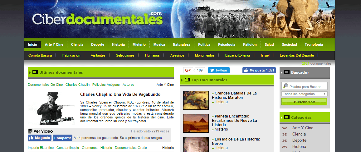 Ciberdocumentales Ciberdocumentales