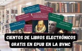 Cientos de libros electrónicos gratis en ePub en la BVMC