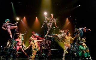 Cirque du Soleil opening act from Bazzar. Marie-Andree Lemire
