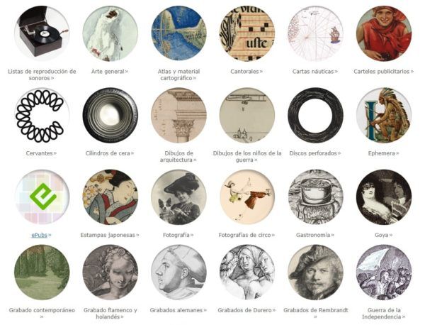 Colecciones destacadas de la Biblioteca Digital Hispánica