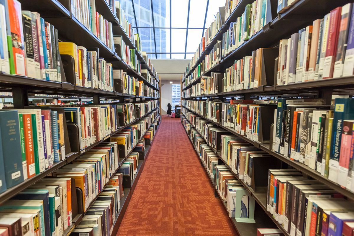 Cómo es la selección de fondos en una biblioteca pública