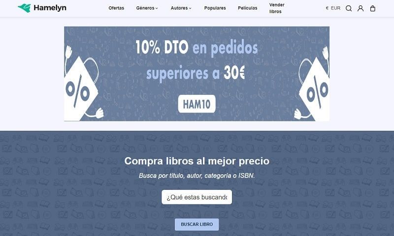 Comprar libros de segunda mano en Hamelyn