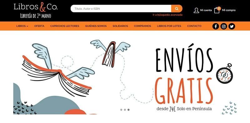 Comprar libros de segunda mano en Libros&Co