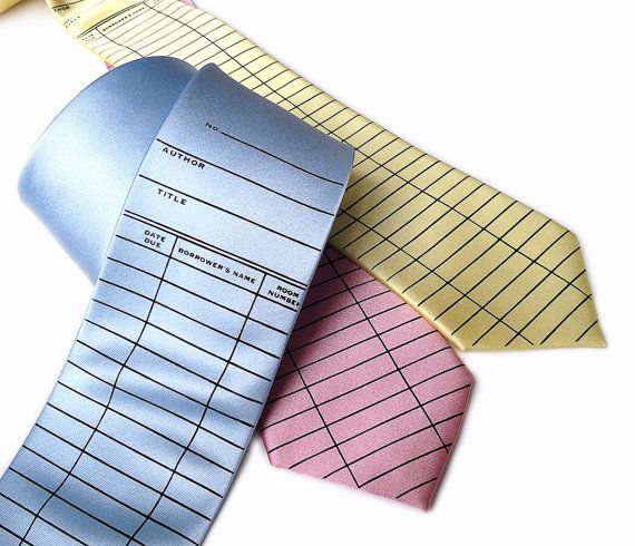 Corbata diseño tarjeta de devolución de bibliotecas Corbata diseño tarjeta de devolución de bibliotecas