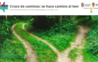 Cruce de caminos se hace camino al leer