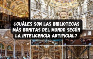¿Cuáles son las bibliotecas más bonitas del mundo según la inteligencia artificial?