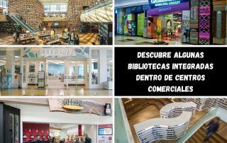 Descubre algunas bibliotecas integradas dentro de centros comerciales
