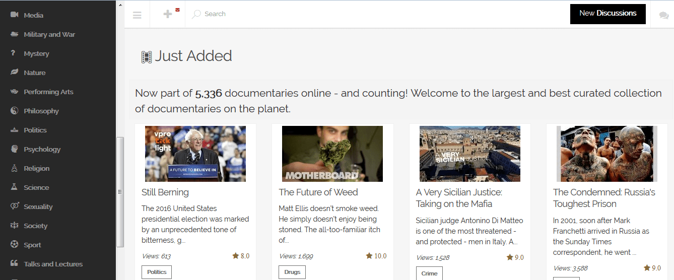 Documentary Addict Documentary Addict