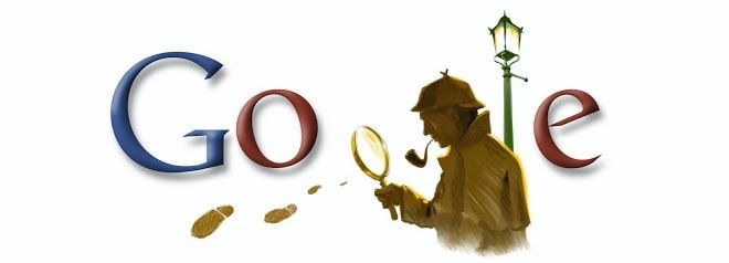 Doodle Arthur Conan Doyle