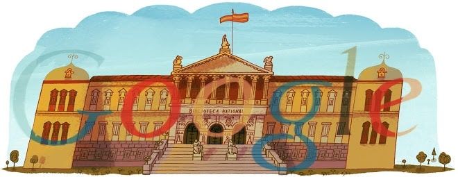 Doodle Biblioteca Nacional de España