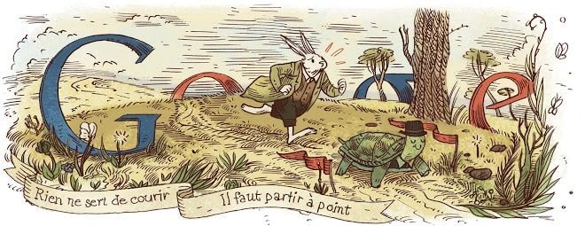 Doodle Jean de la Fontaine