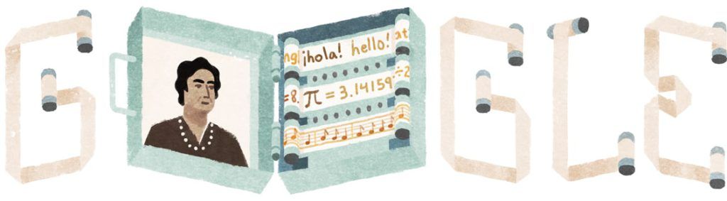 Doodles Ángela Ruiz Robles precursora libro electrónico