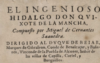 El ingenioso hidalgo don Quixote de la Mancha