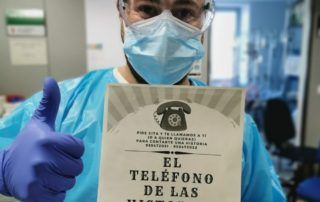 El teléfono de las historias iniciativa bibliotecaria narración oral