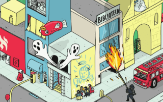 Eres capaz de encontrar los 15 libros que esconde esta imagen