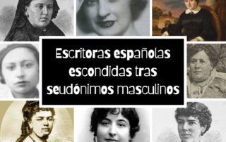 Escritoras españolas escondidas tras seudónimos masculinos