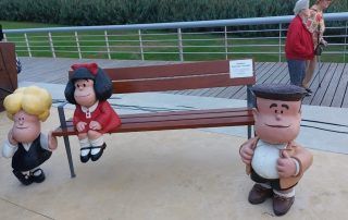 Escultura Mafalda Santa Coloma