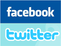 Facebook y Twitter