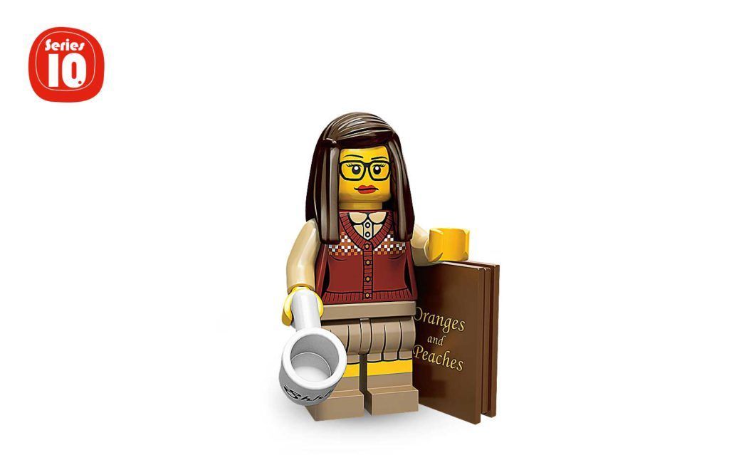 Figura bibliotecaria de LEGO Figura bibliotecaria de LEGO