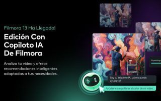 Filmora texto a vídeo con IA