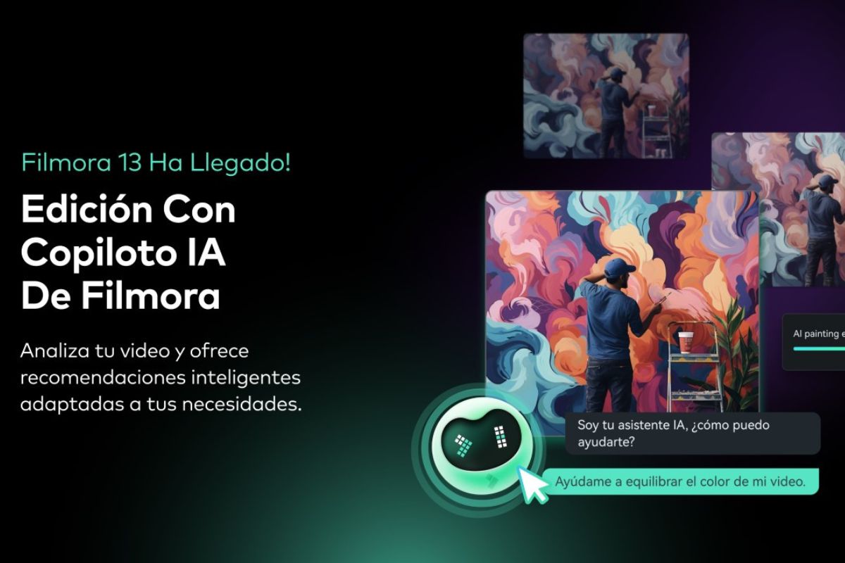 Filmora texto a vídeo con IA