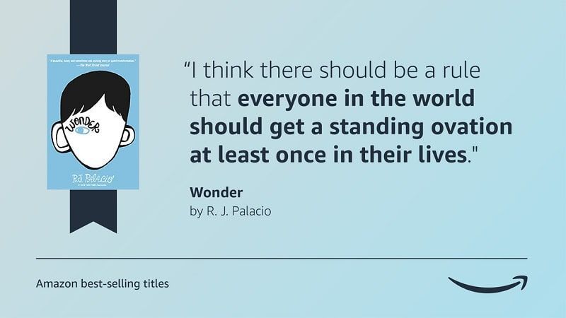 Frase Wonder Palacio