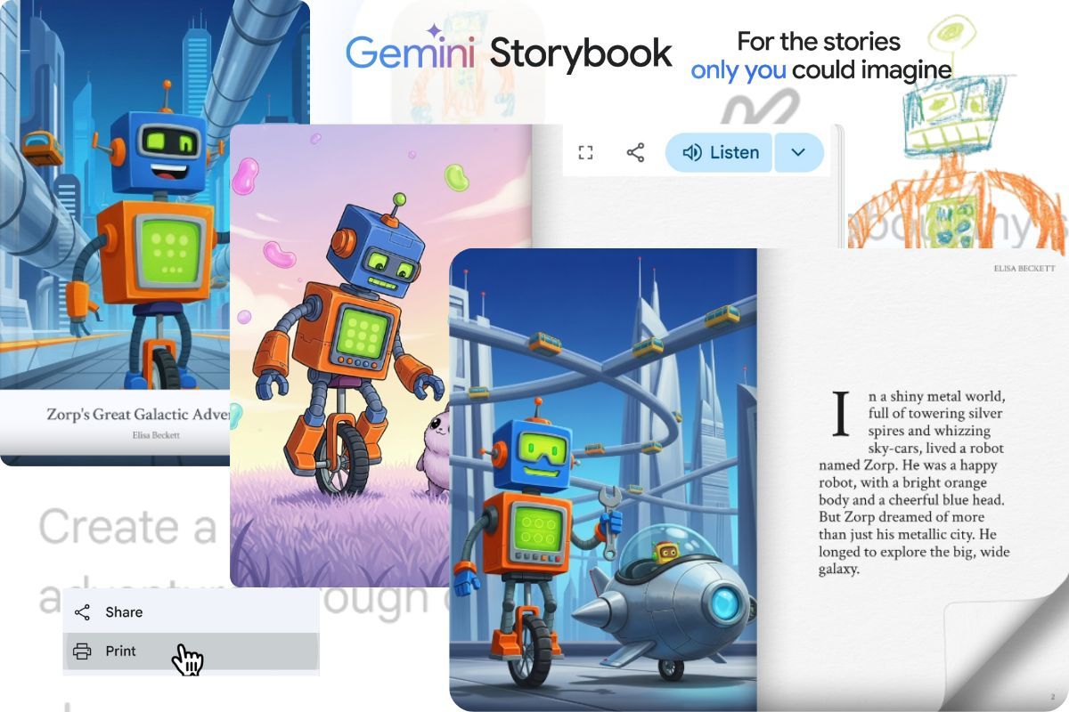 Gemini Storybook - Cuentos con IA