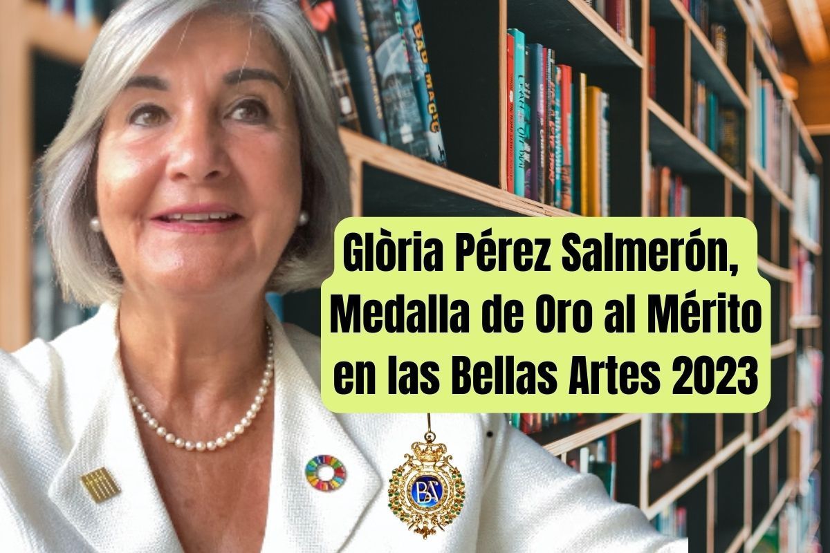 Glòria Pérez Salmerón, Medalla de Oro al Mérito en las Bellas Artes 2023
